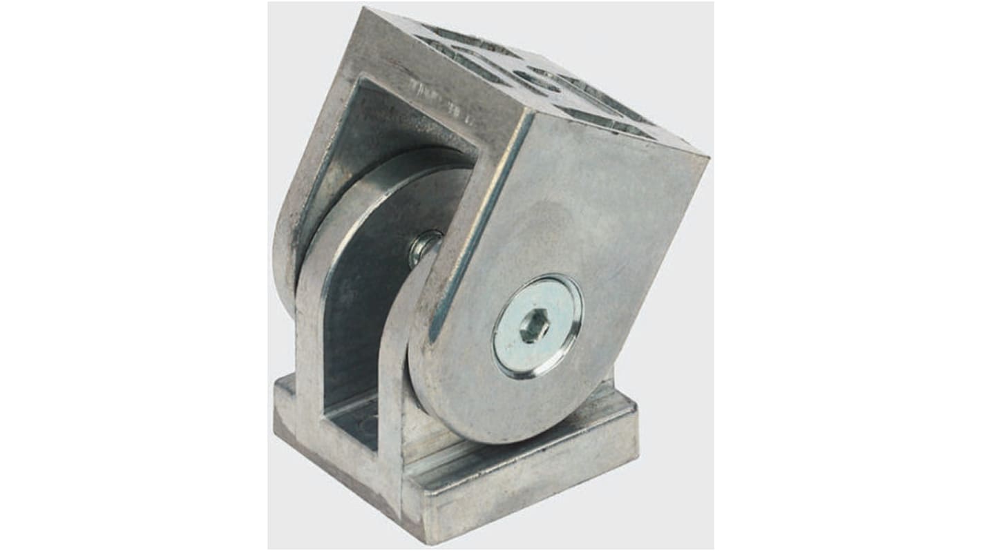 FlexLink M6 Adjustable Bracket, Connecting Component, Strut Profile 44 mm, 88 mm, Groove Size 11mm