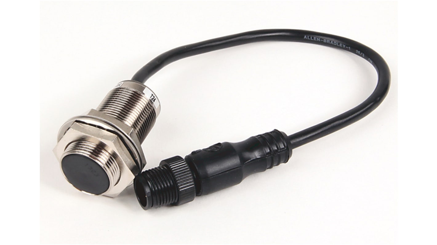 Rs-Online Sensore di prossimità Cilindro filettato Allen Bradley M12 rilevamento 4 mm