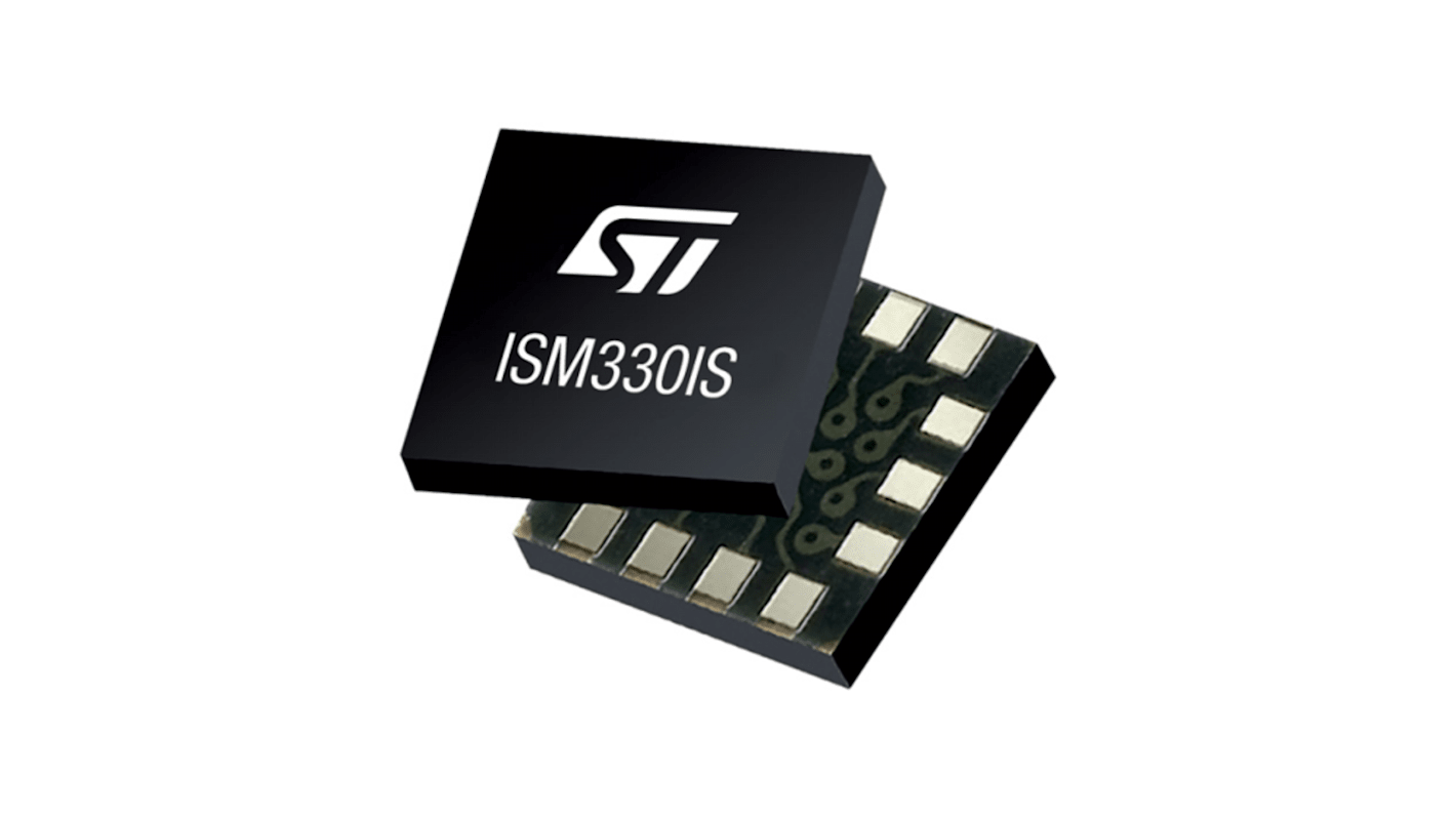 STMicroelectronics 3-Axis Surface Mount Accelerometer & Gyroscope, LGA-14L, I2C, SPI, 14-Pin