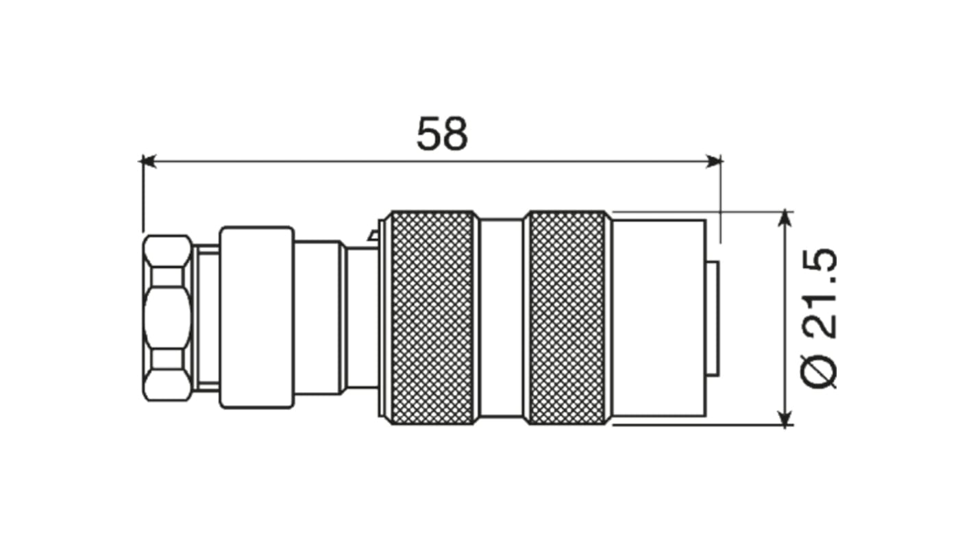 Binder Circular Connector, 2 Contacts, Cable Mount, M16 Connector, Plug, Female, IP67, 723 Series