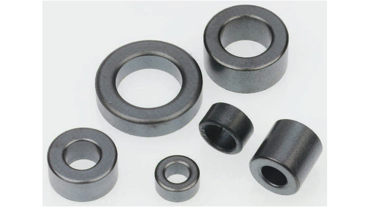 Essentra Ferrite Ring Toroid Core, For: Broadband Transformers, 25.2 x 15.1 x 12mm