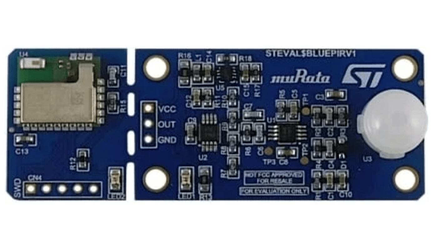 Placa de evaluación Sensor de movimiento STMicroelectronics STEVAL-BLUEPIRV1 - STEVAL-BLUEPIRV1, para usar con