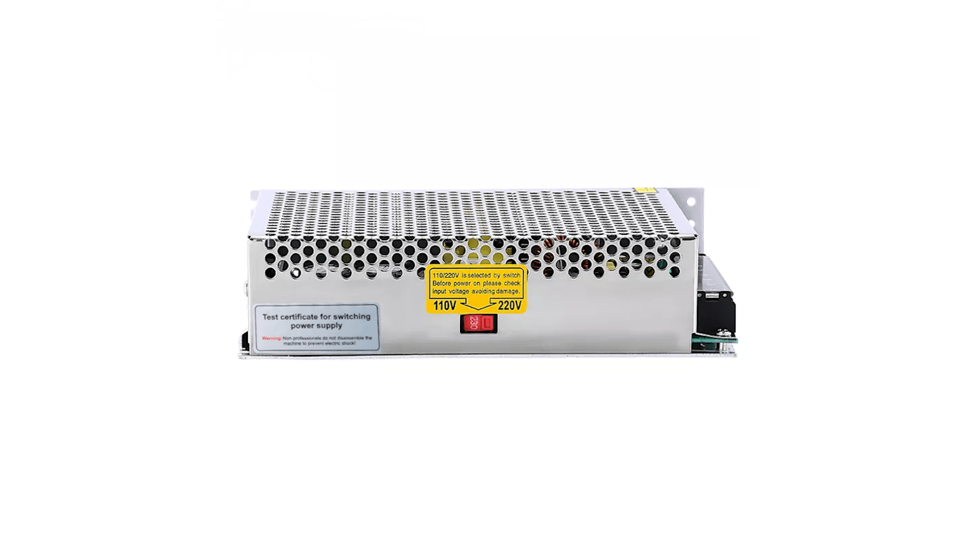 RS PRO Embedded Switch Mode Power Supply (SMPS), 12V dc, 4A, 120W, Dual Output, 85 → 264V ac Input Voltage