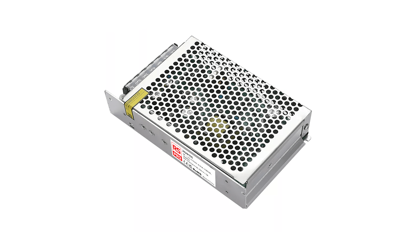 RS PRO Embedded Switch Mode Power Supply (SMPS), 5V dc, 1.4A, 53.6W, Dual Output, 85 → 264V ac Input Voltage