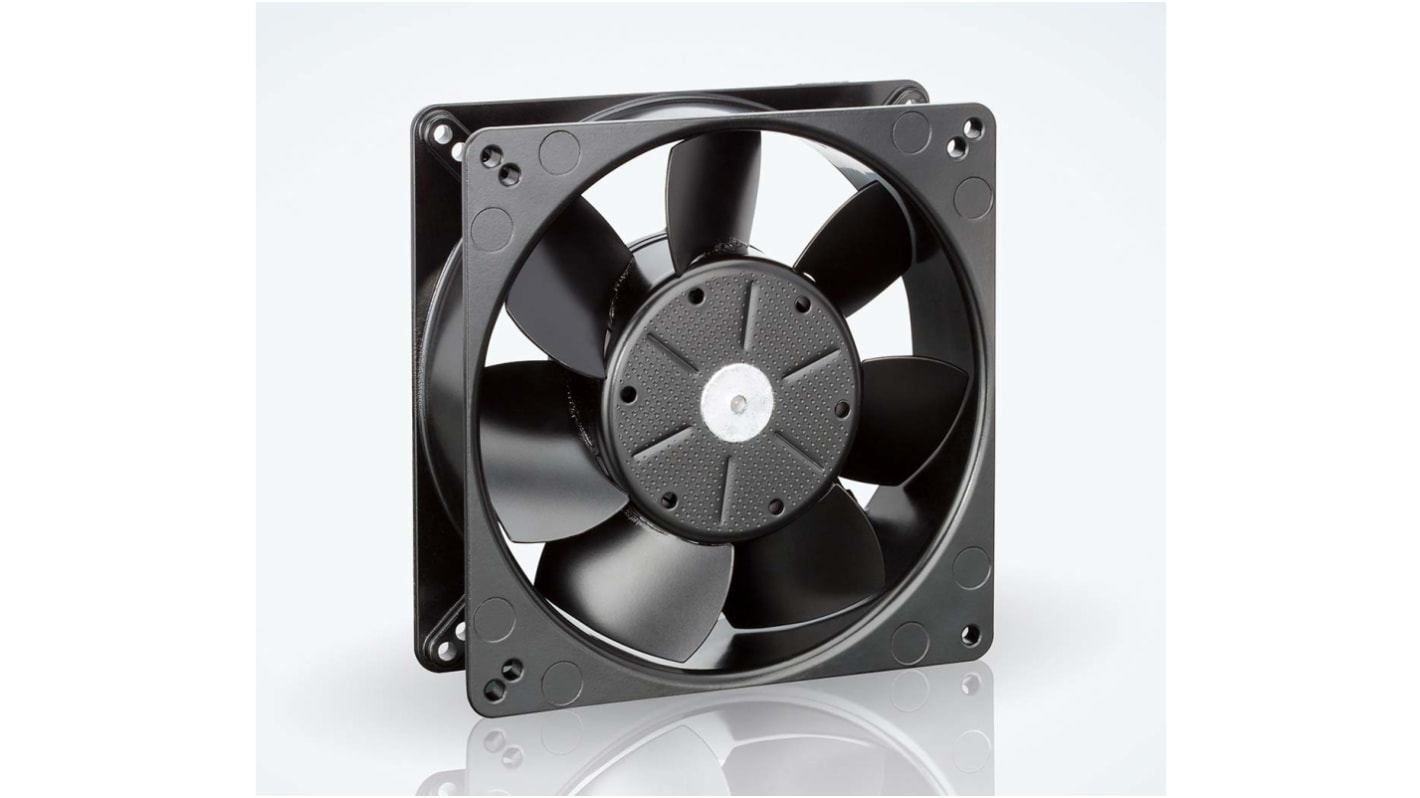 Ventilador Axial ebm-papst 5100 N de 135 x 135 x 38mm, 24 V dc, 9.5W, 2900rpm, caudal 260m³/h, 48dB, IP20