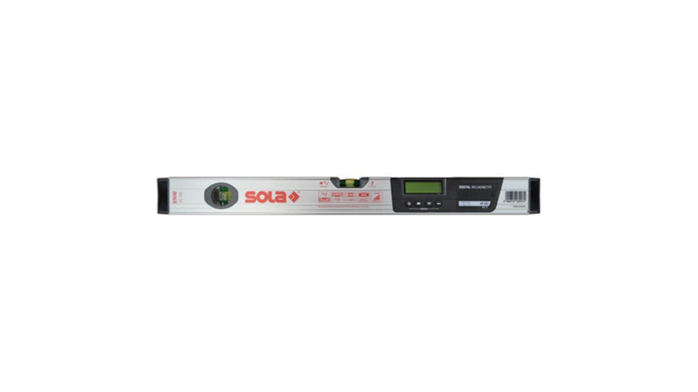 RS PRO 24in Inclinometer, User Calibrated