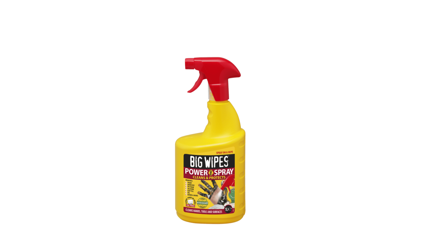 Big Wipes POWER SPRAY PRO+ Surface Cleaner 1 L Pump Spray