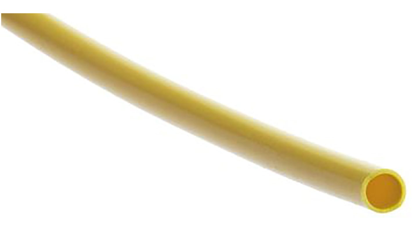 HellermannTyton Kabelflex, Diameter: 0.5mm, Gul, Silikonegummi
