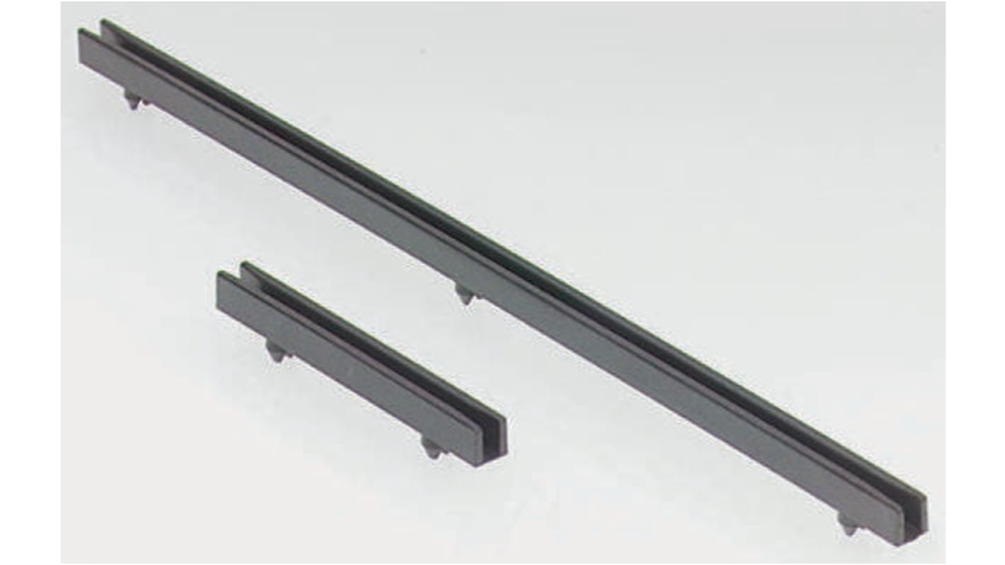 Essentra PCB Card Guide Vertical Mount 152.4mm Long, 1.6mm Thick Max.