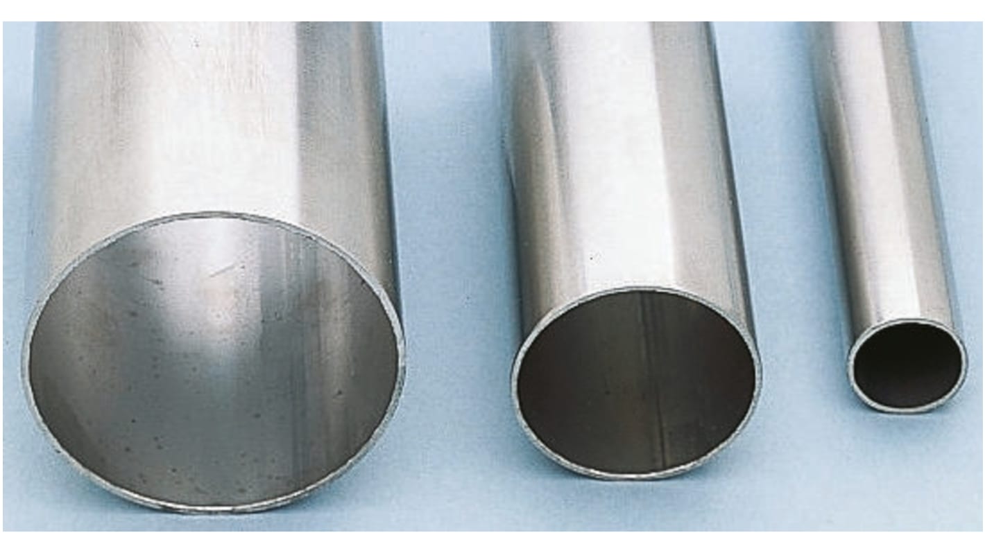 Tubo in acciaio inossidabile in Acciaio inox RS PRO, lungo 3m, diametro esterno 2.5poll, spessore parete 1.5mm