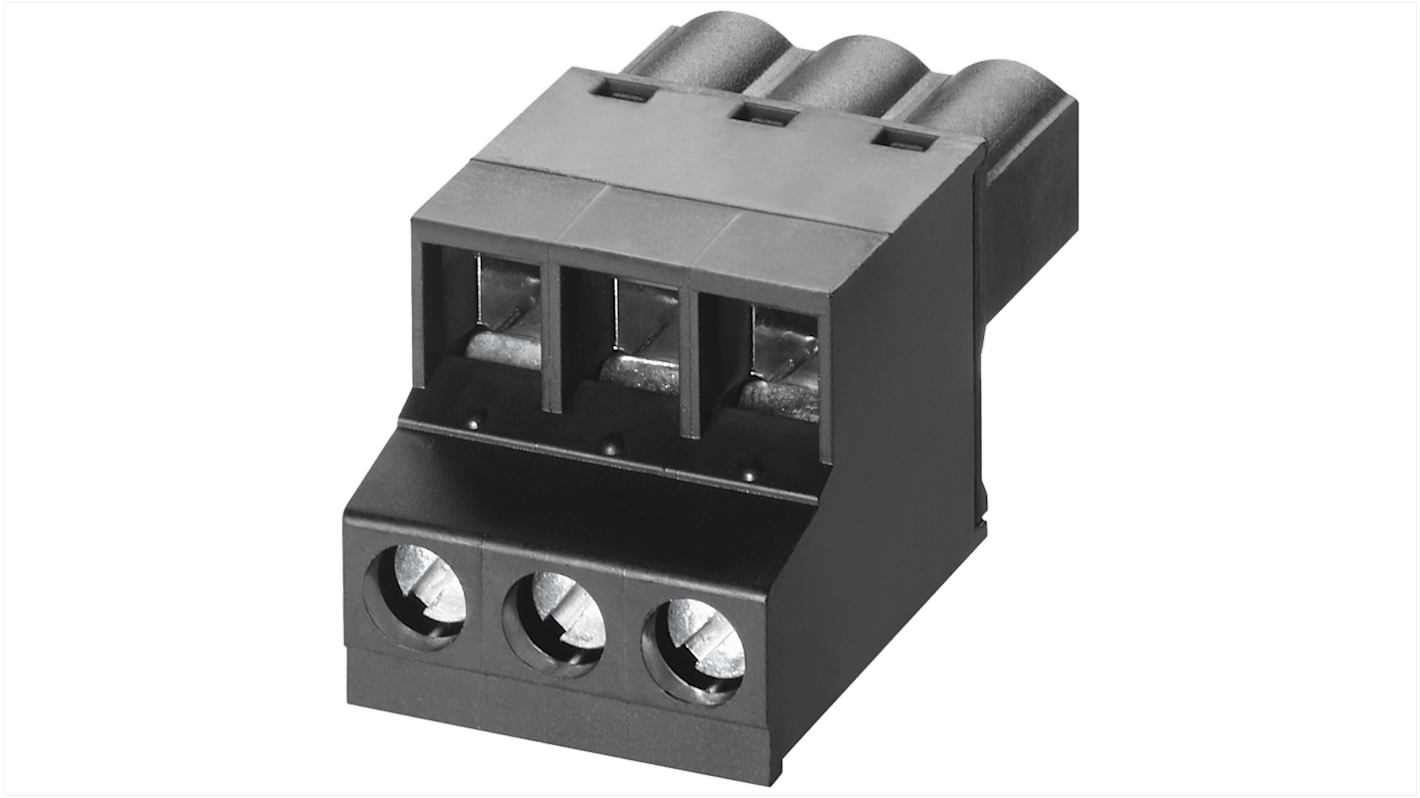 Siemens プラグ式端子台 6GK5980, プラグ端子台, ねじ取り付け