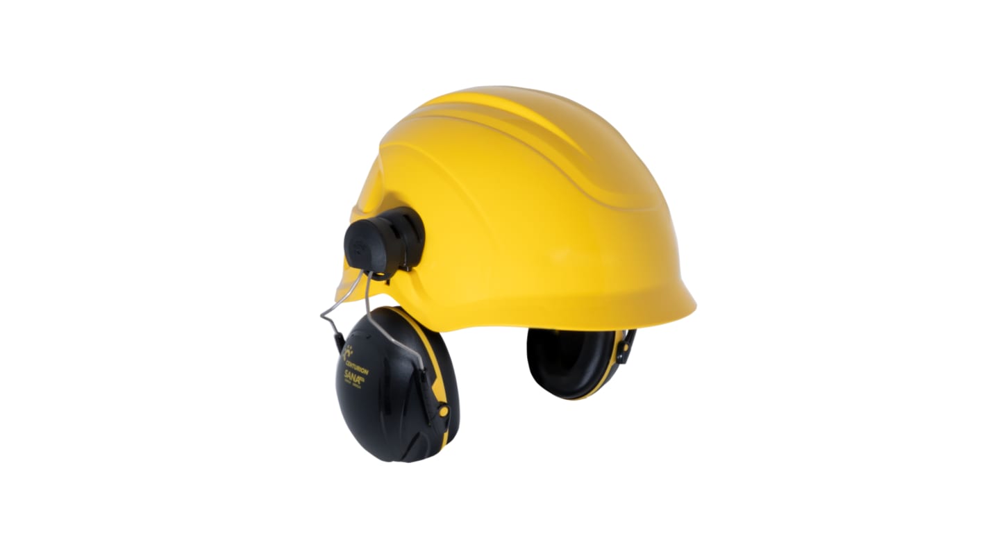 Casque anti-bruit Centurion Safety série SANA Coquille 30dB Noir, Jaune