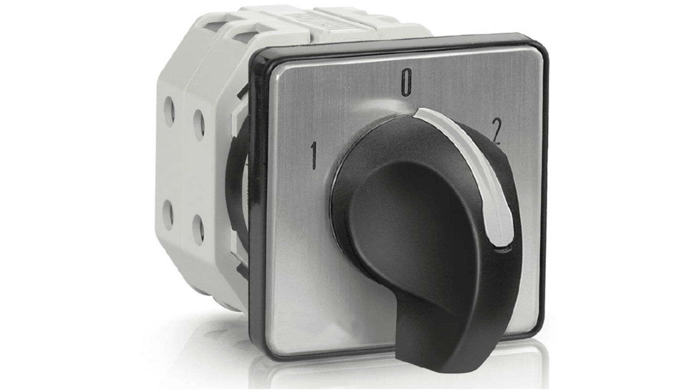 RS PRO, DPDT 3 Position 60° Changeover Cam Switch, 500V ac, 16A, Knob Actuator