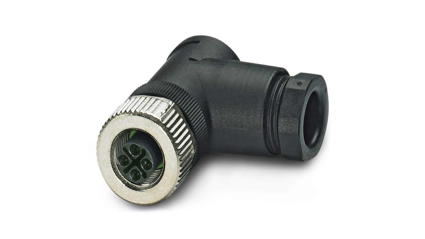 Phoenix Contact Circular Connector, 3 Contacts, Screw Mount, M12 Connector, Plug and Socket