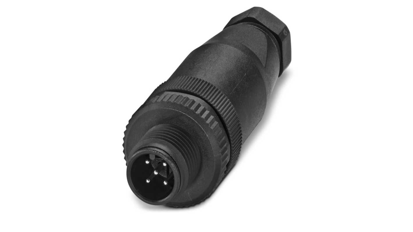 Connettore circolare Phoenix Contact, maschio, M12, 5 poli, Attacco a vite