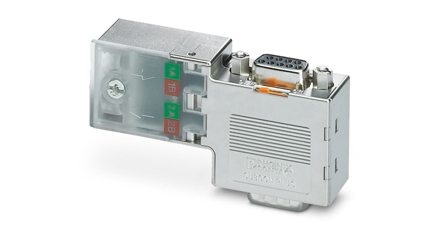 Phoenix Contact 9 Way Screw D-sub Connector Plug