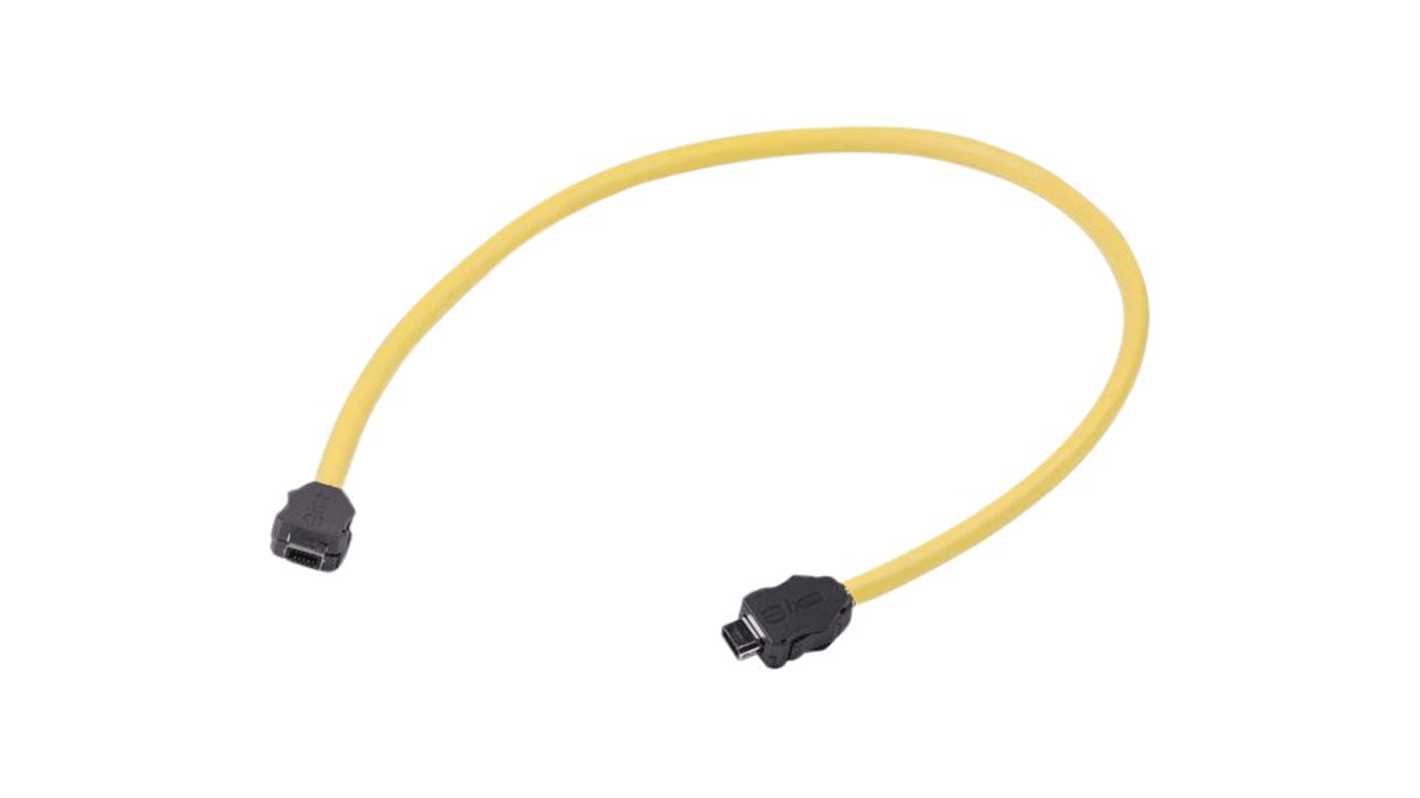 Kabel Ethernet Cat6a długość 5m Z zakończeniem HARTING PVC