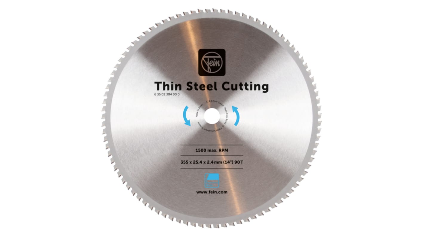 FEIN, 90 Teeth Per Inch Steel Circular Saw Blade, Pack of 1
