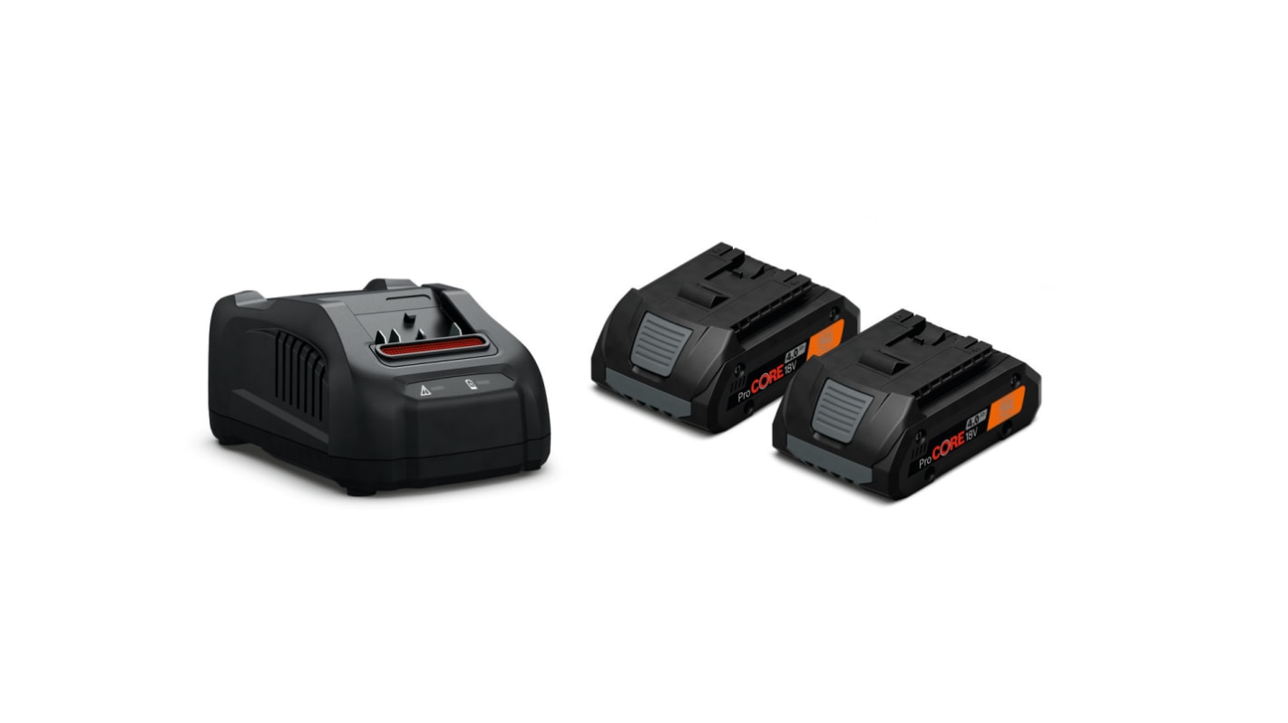 FEIN Battery Starter Set ProCORE 18V 4AH AS, 18V 8A Batteripakke Batterioplader med EURO stik