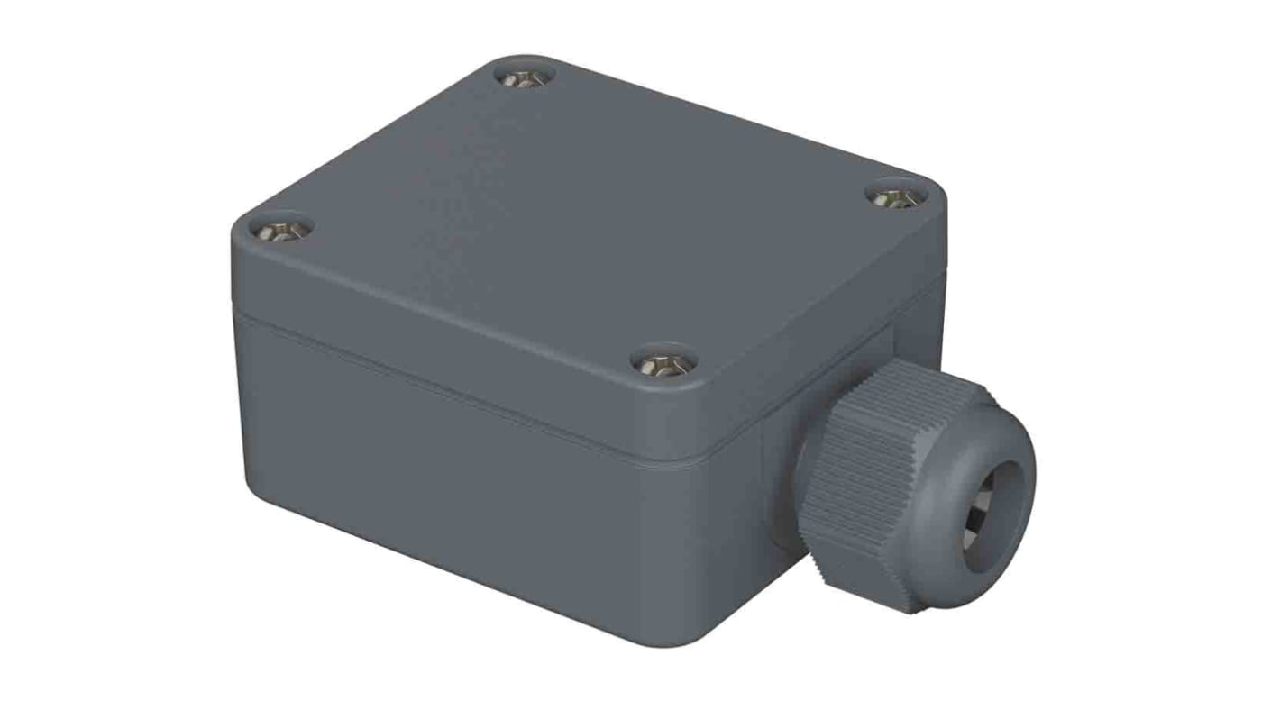 Bopla Euromas Polymas Series Polyamide Junction Box, IP65, 0, - Terminals, 58 x 64 x 34mm