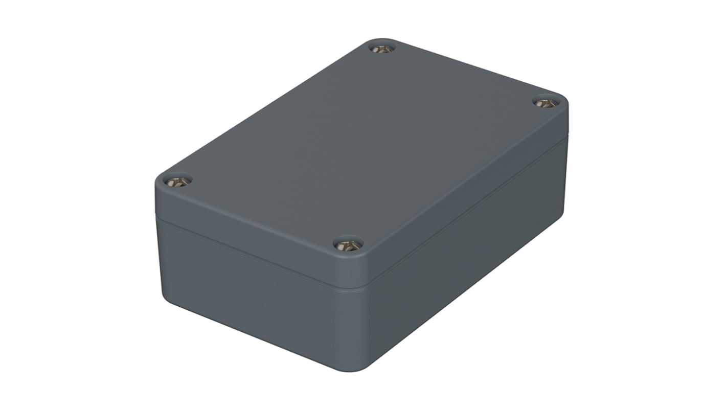 Bopla Euromas Polymas Series Silver Polyamide Enclosure, IP65, Silver Lid, 98 x 64 x 34mm