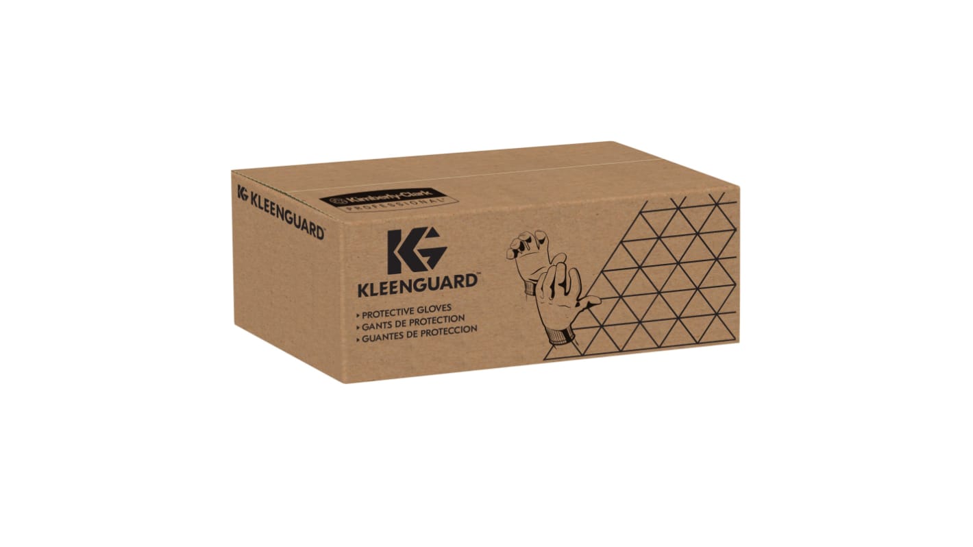 Kimberly Clark G60 Grey HPPE Cut Resistant Gloves, Size 10, Polyurethane Coating