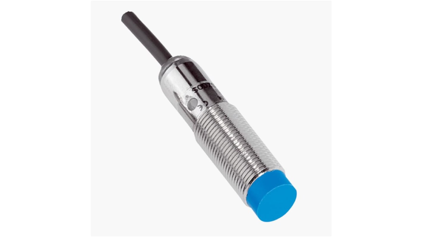 SICK Inductive Threaded Barrel Proximity Sensor, M12, 10 mm Detection, PNP NC, 10 → 30 V dc