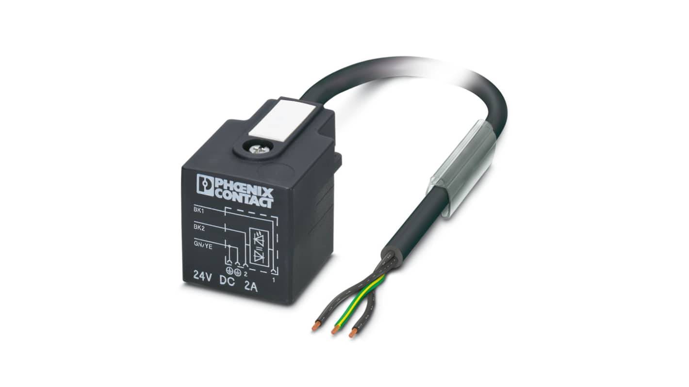 Phoenix Contact Sensor Actuator Cable, 3m