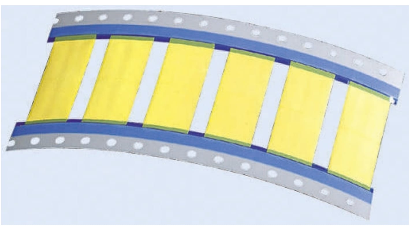 TE Connectivity TMS-SCE White Heatshrink Labels, 50mm Width, 250 Qty