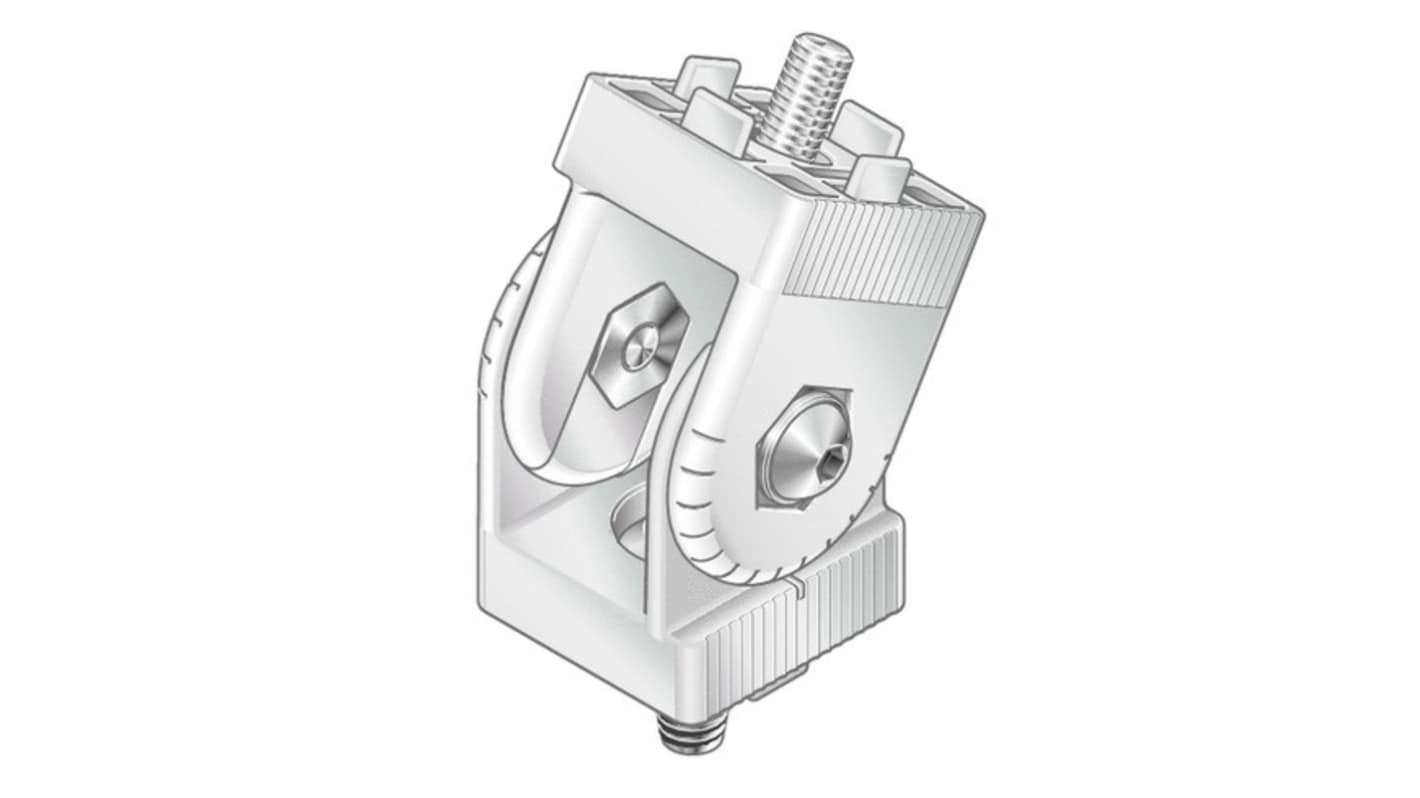 Bosch Rexroth 铝制万向节, 双接头, 10mm孔径, 总长40 x 40mm