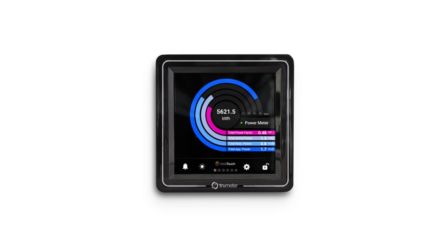 Trumeter 1, 2, 3 Phase LCD Digital Power Meter