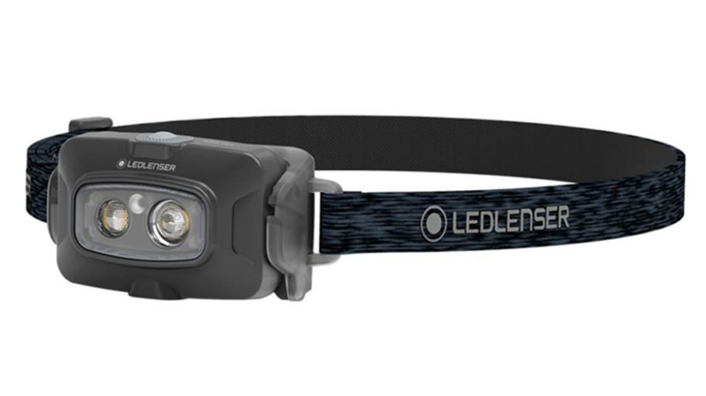 Linterna frontal LEDLENSER 502790, 500 lm, alcance 130 m, recargable, batería Li-Ion
