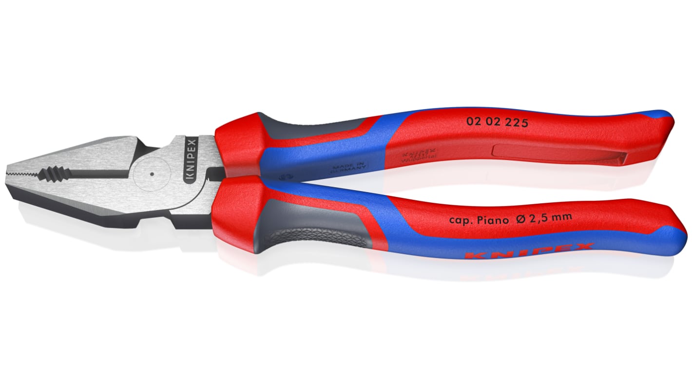 Knipex Combination Pliers, 231 mm Overall, Straight Tip