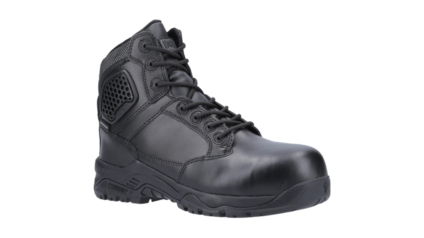 MAGNUM Strike Force 6.0 Black Composite Toe Capped Unisex Safety Boot, UK 10, EU 44