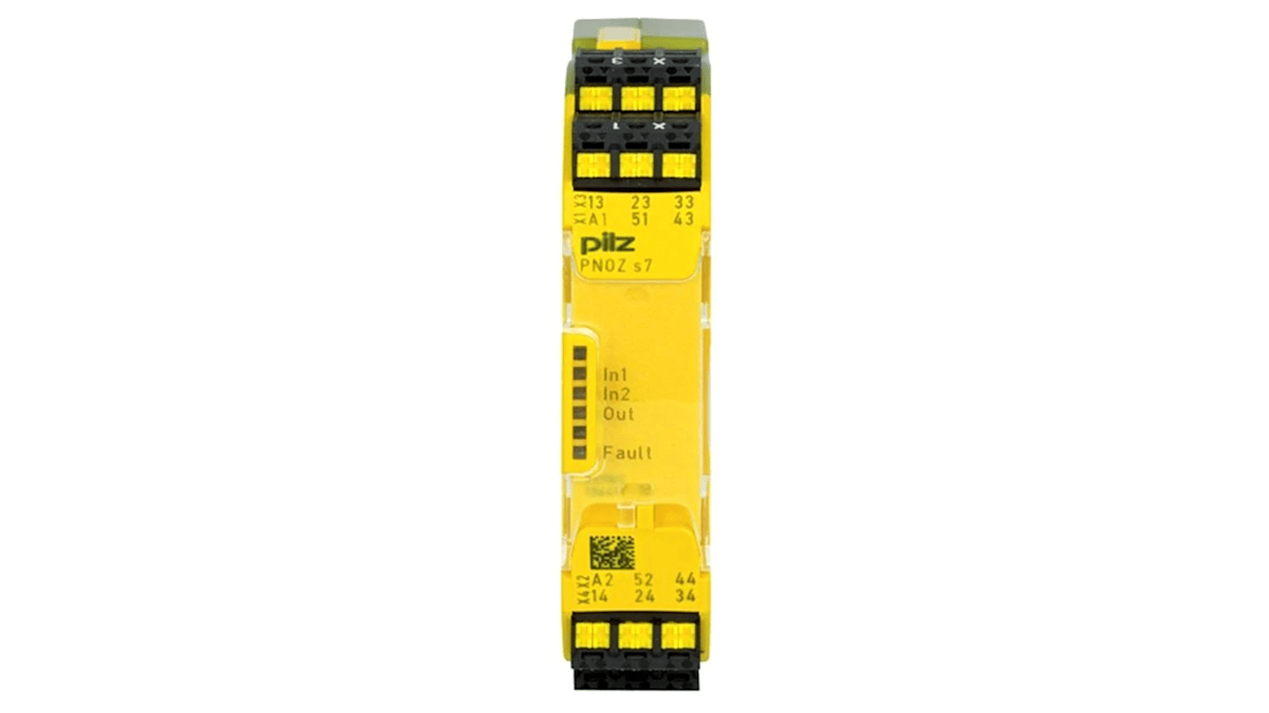Pilz セーフティリレー, 24V dc, 拡張モジュール, 751107 | RS Pilz セーフティリレー, 24V dc, 拡張モジュール, 751107 | RS