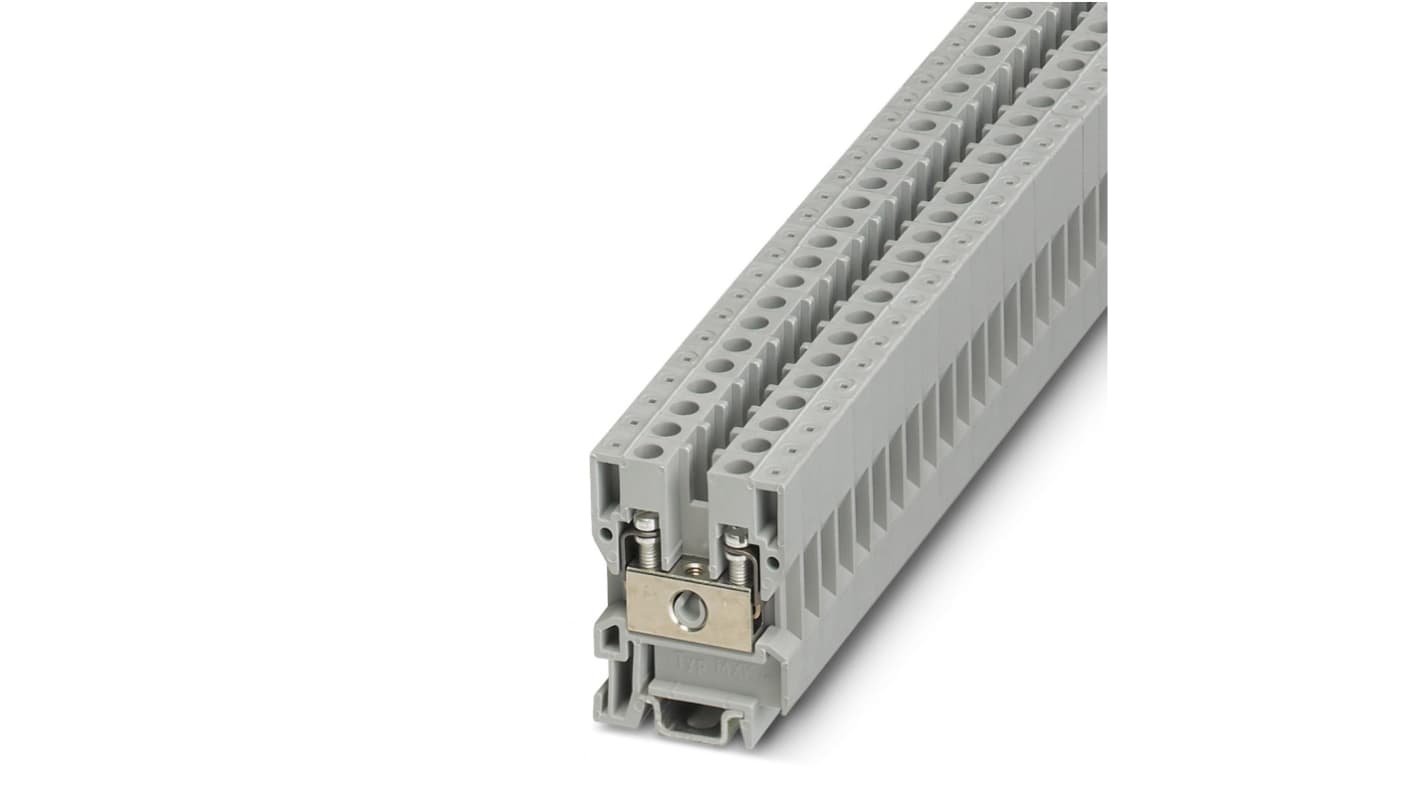 Morsettiera passante Phoenix Contact, Grigio, livello Singolo, 27A