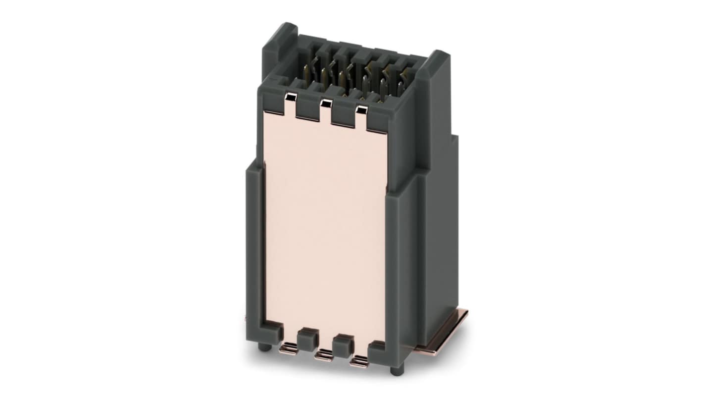 Phoenix Contact 8/ 12-MV-SH 8, 65, FP 0 Containing Shielded SMD Male Connector