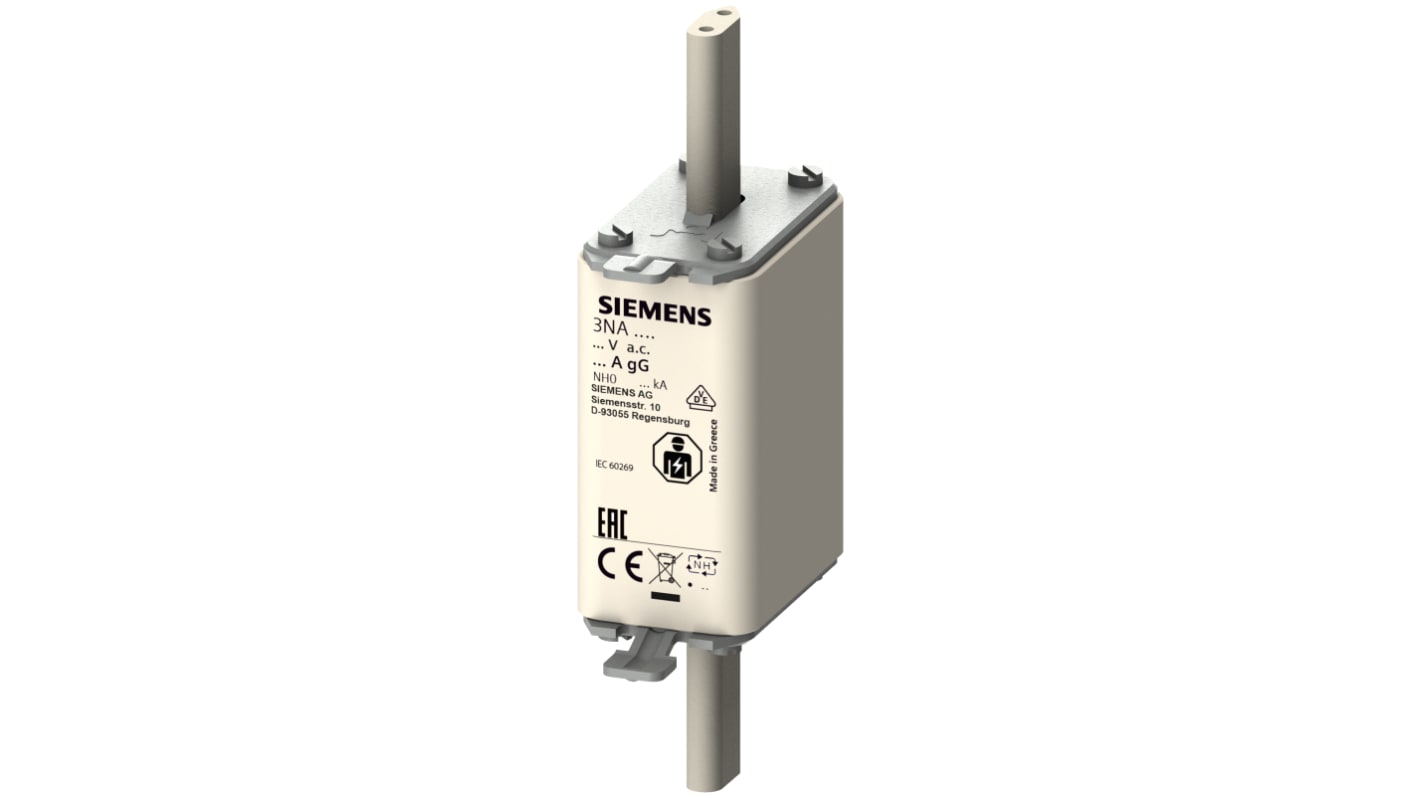 Siemens 6A NH Fuse, NH0, 440 - 500V ac/dc