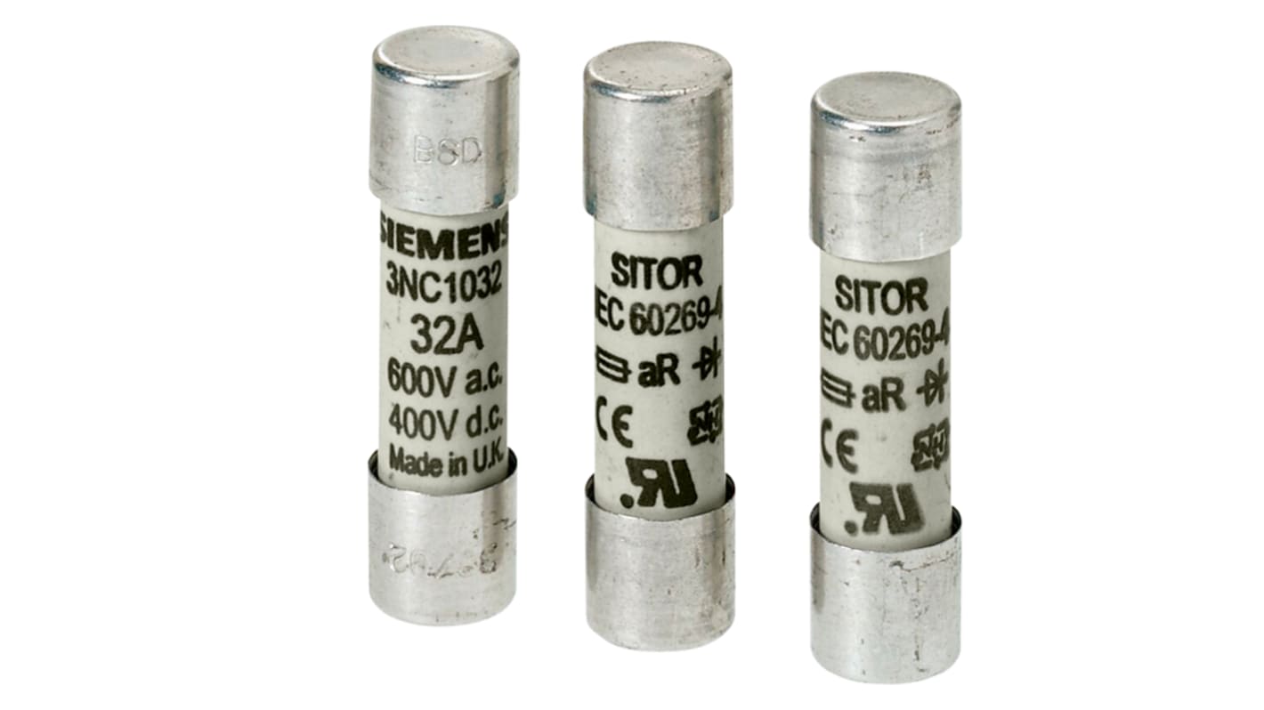 Siemens 63A Cartridge Fuse, 22x58mm