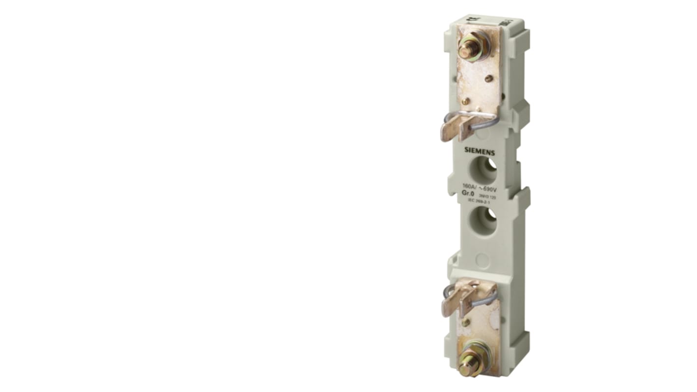 Siemens 160A Fuse Holder for NH0 Fuse, 1P, 690V