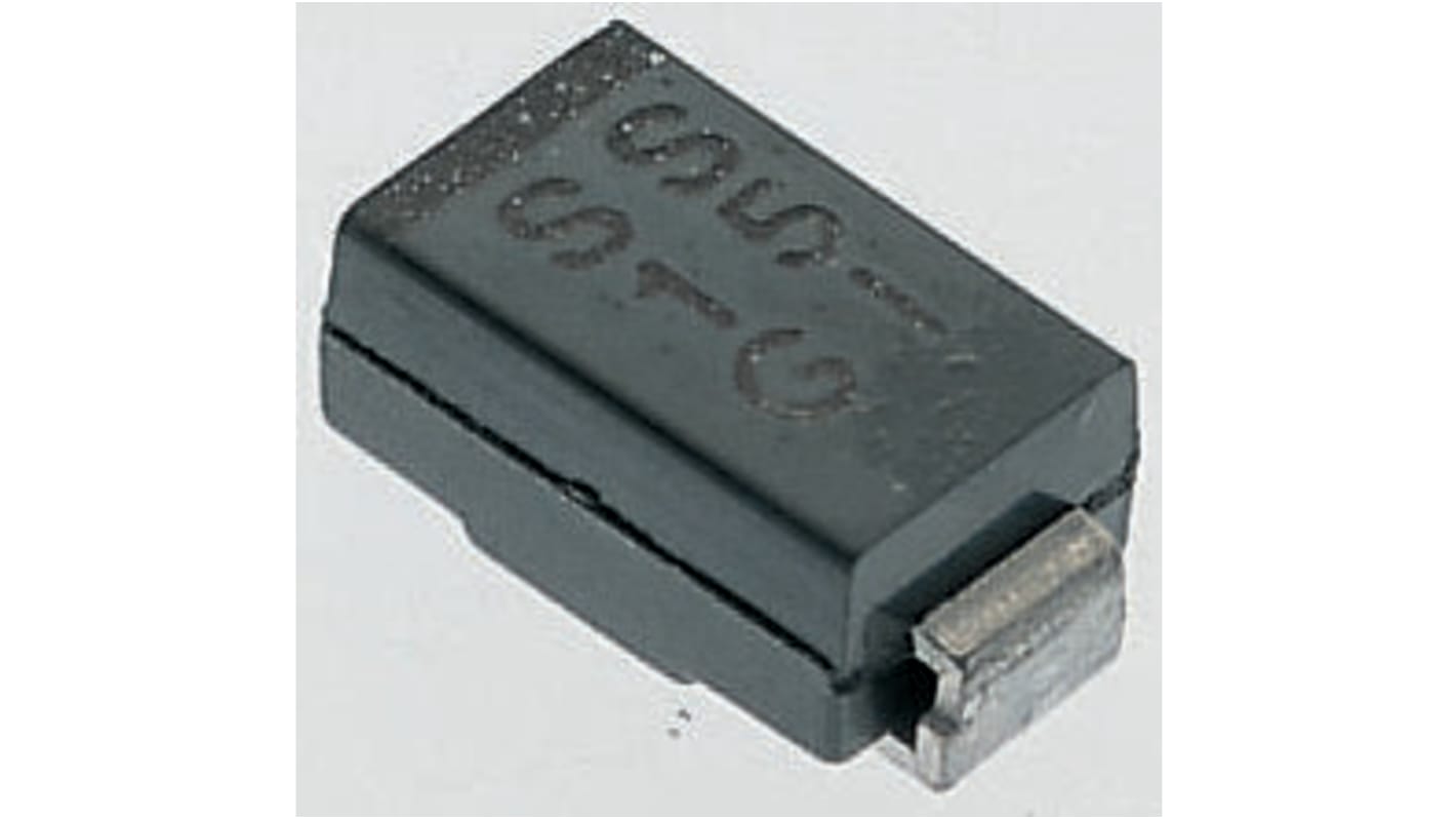 onsemi 1000V 1A, Rectifier Diode, 2-Pin DO-214AC MRA4007T3G