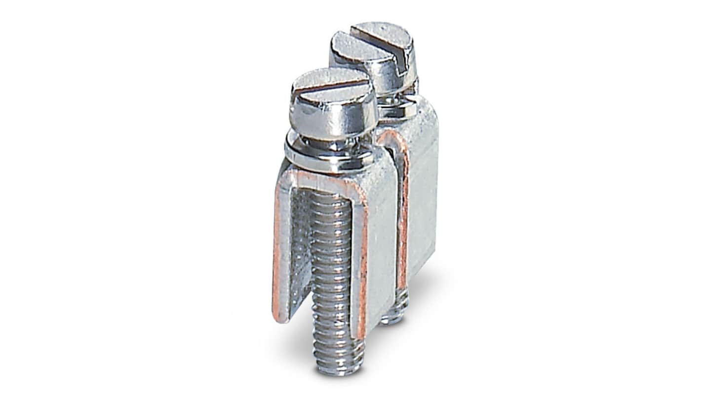 Phoenix Contact FB 2- 6-EX Series Screw Bridge for Use with DIN Rail Terminal Blocks