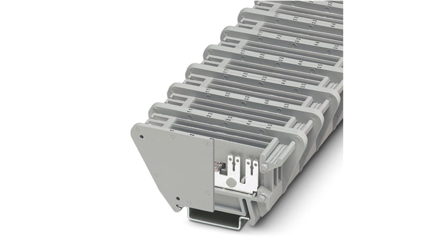 Phoenix Contact 0870036 PVB 3 Series Grey, 0.5mm², 1-Level, Spade Termination