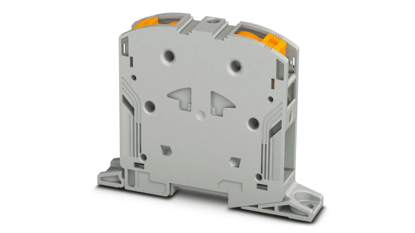 Phoenix Contact 1091232 PTPOWER 50 P-F Series Grey, 50mm², 1-Level, PowerTurn Termination