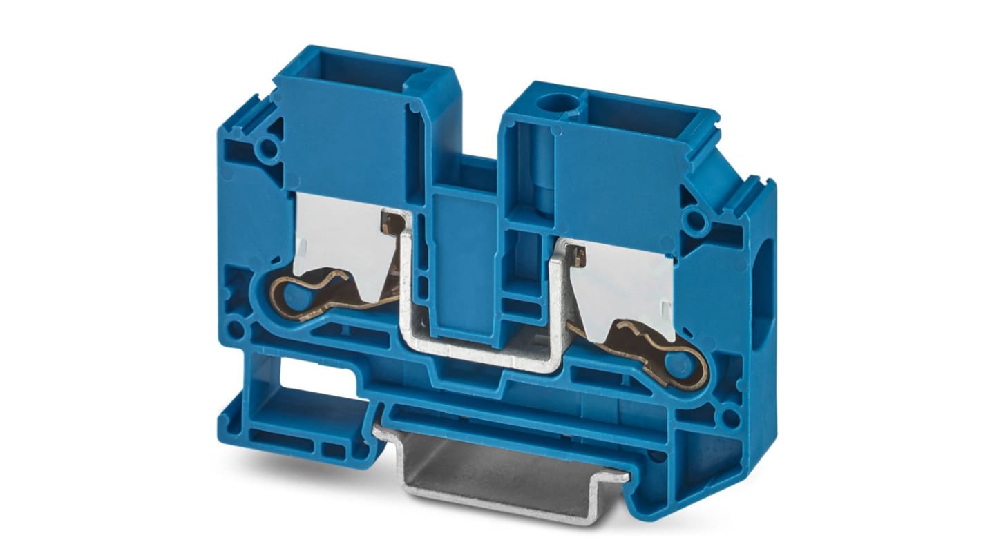 Phoenix Contact 1329549 XTV 10 BU Series Blue, 10mm², Single-Level, Push In Termination
