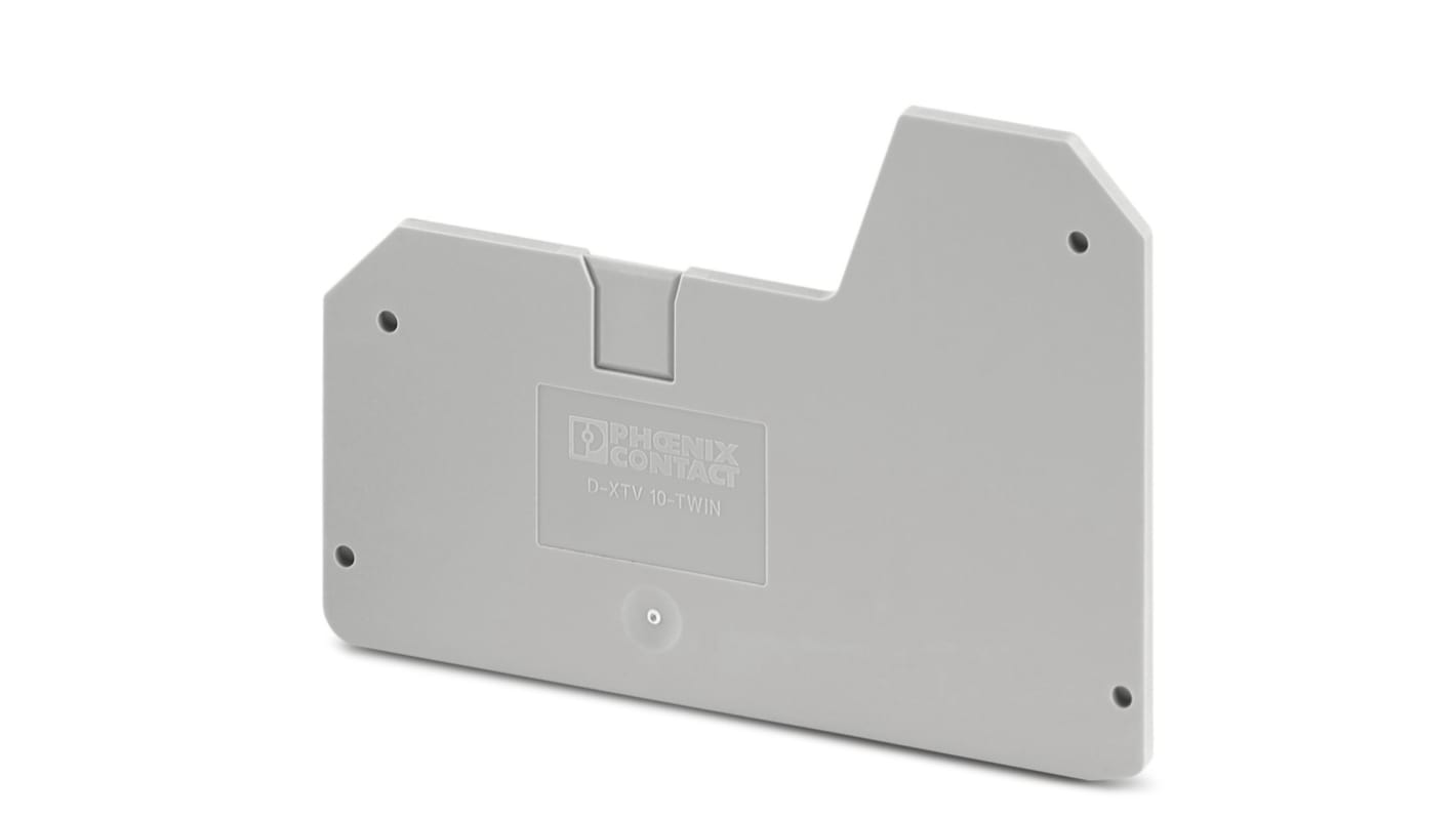 フエニックスコンタクト DINレール取付用端子アクセサリ エンドカバー D-XTV 10-TWINシリーズ