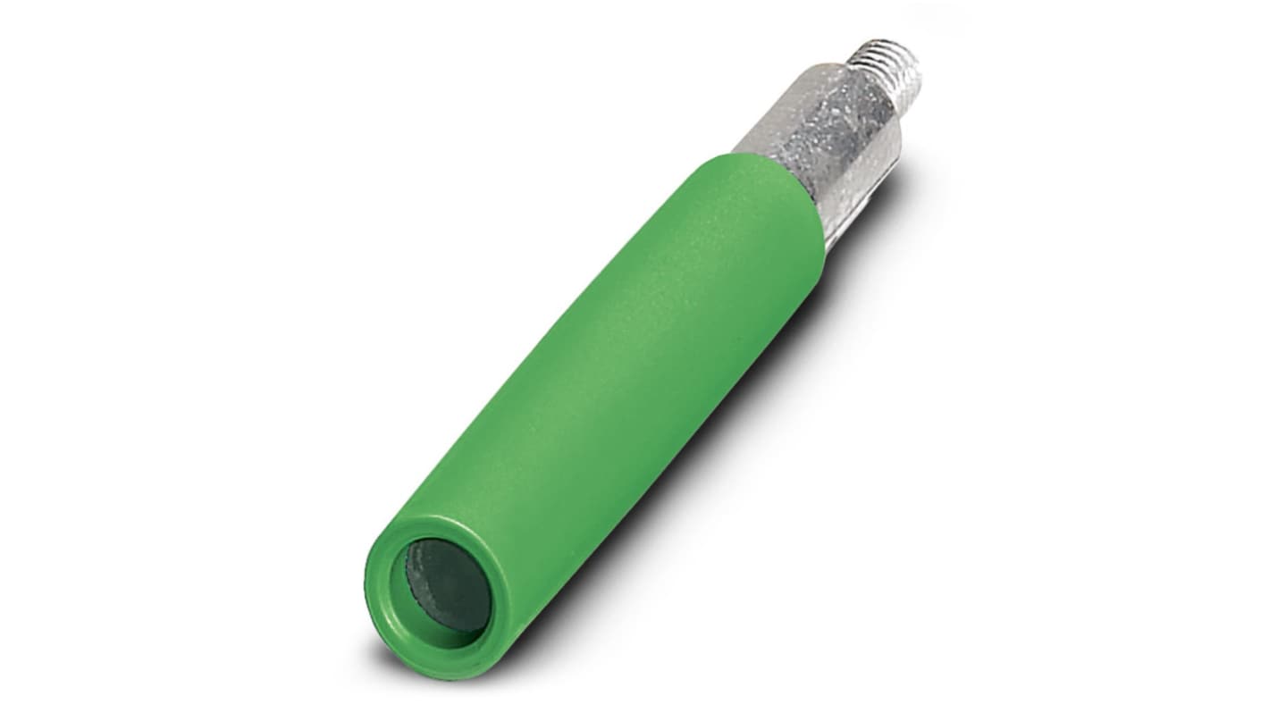Phoenix Contact PSBJ-URTK 6 GN Series Female Test Connector for Use with Terminal Block