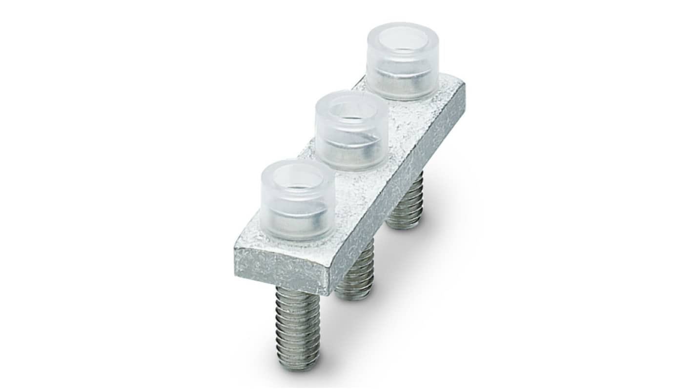 Phoenix Contact FBI 3-20 N Series Screw Bridge for Use with DIN Rail Terminal Blocks