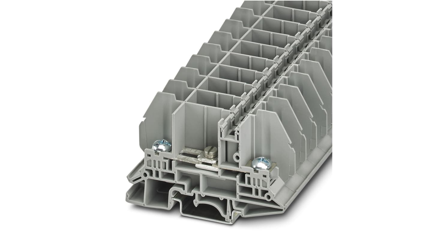 Phoenix Contact 3214916 RSC 5-T-B Series Grey, 10mm², 1-Level, Bolt Termination