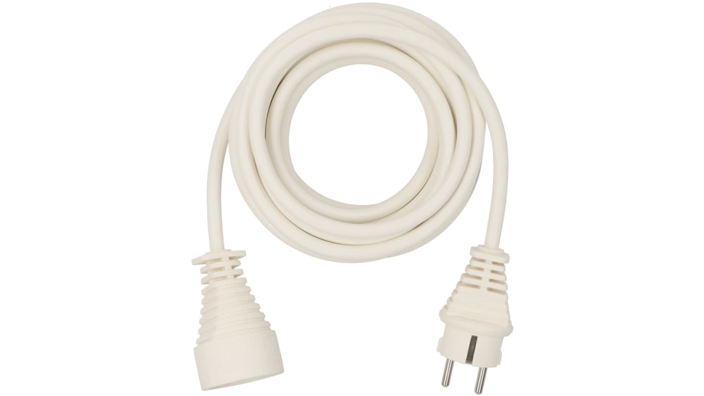 brennenstuhl 5m 1 Socket Type E - French Extension Lead, 230 V, IP20